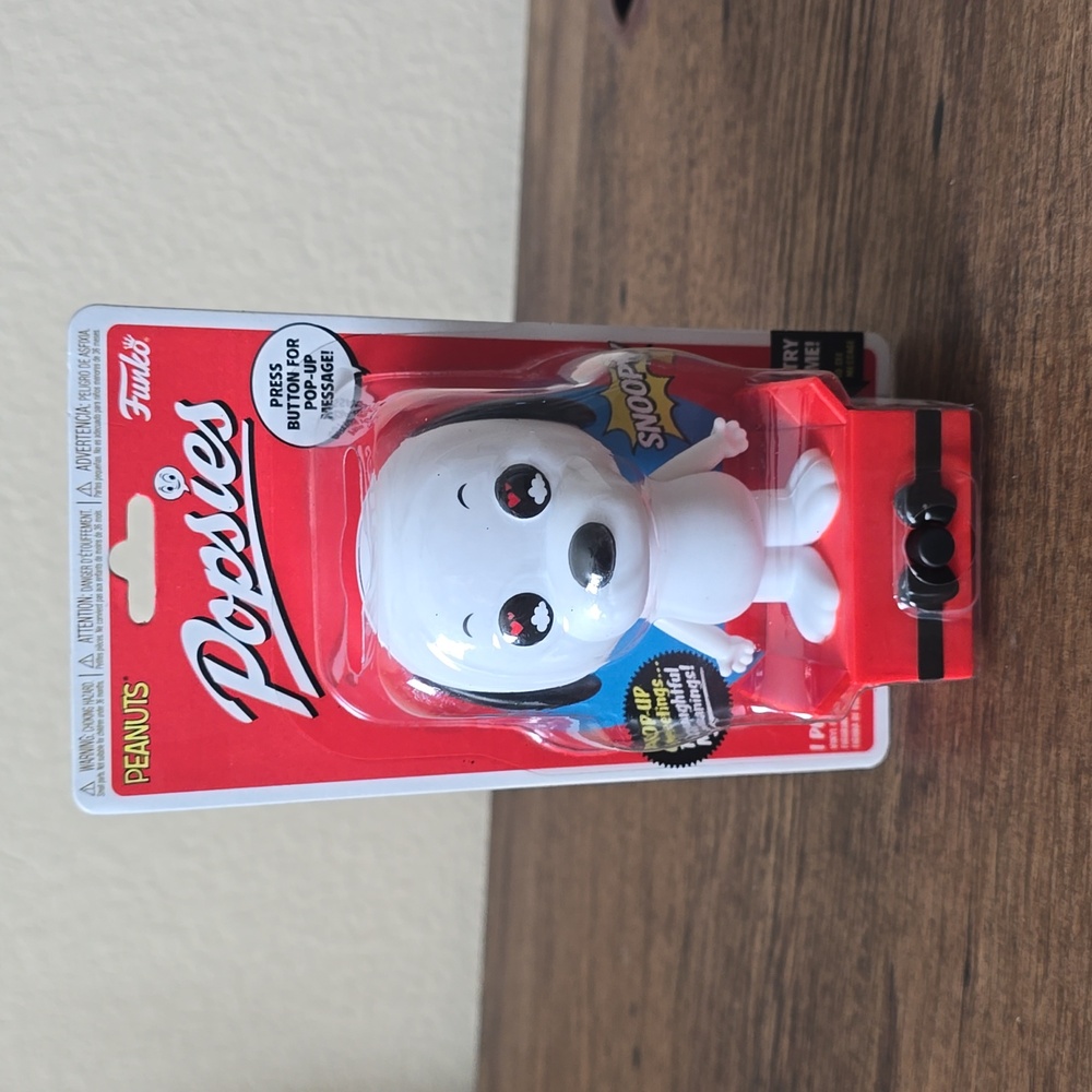 Funko Popsies Peanuts Snoopy “Pop-Up Message” Toy